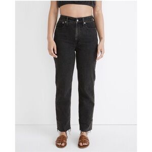 Madewell The Curvy Perfect Vintage Straight Jeans in Lunar Wash Women’s Size 26T